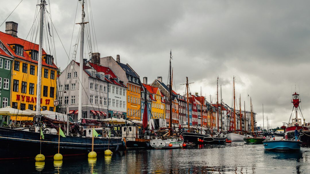 Documentary photographer capturing daily life in a small Danish fishing village